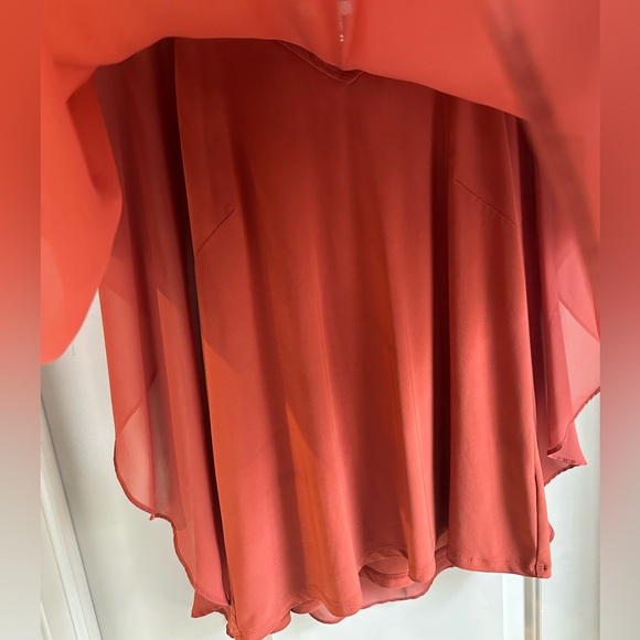 Women’s Cato Est. 1946 Blouse; Size Medium; Burnt Orange - Picture 3 of 5